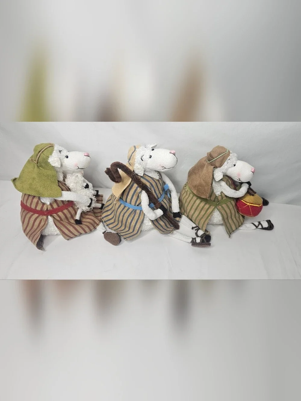 DaySpring Collectors Addition Really Woolly Sheep Jake, Eli & Zeb  Vintage 2005